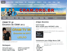 Tablet Screenshot of cram.org.br